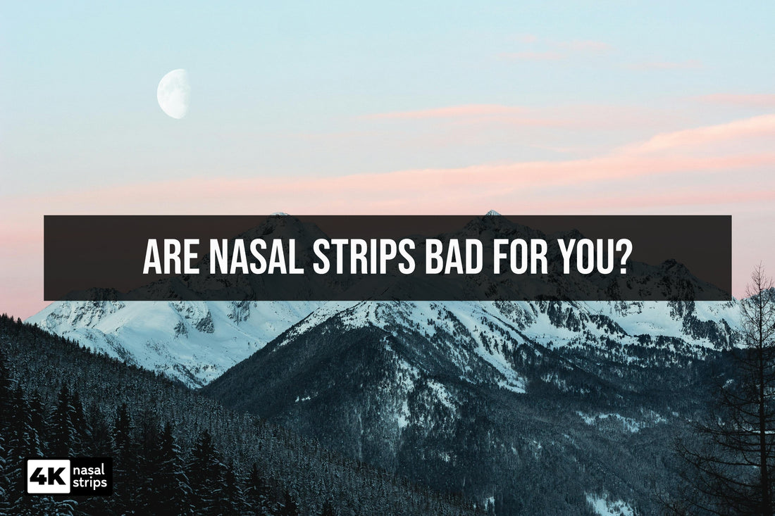are nasal strips bad for you