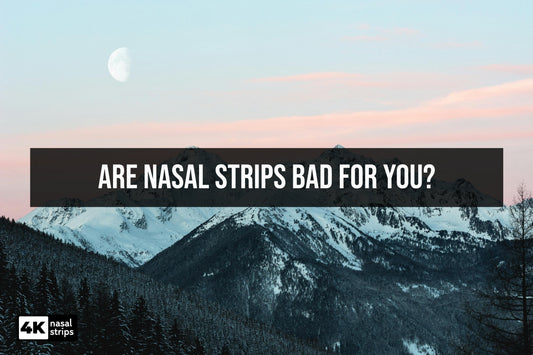 are nasal strips bad for you