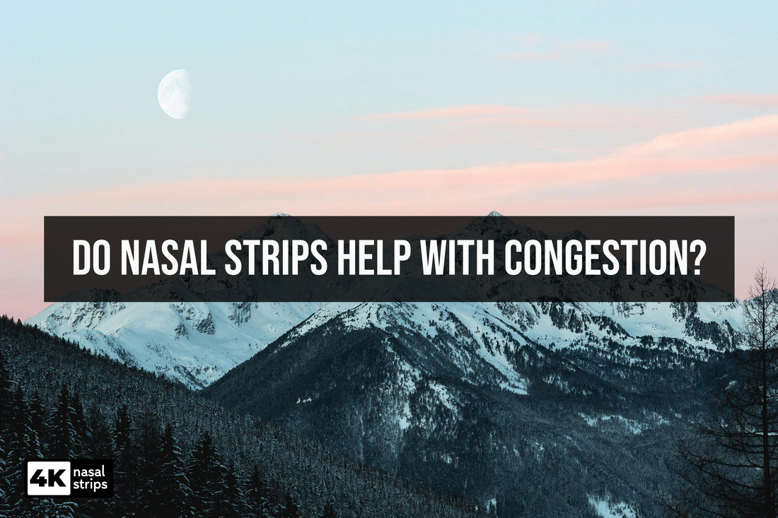 do nasal strips help with congestion