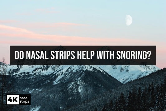 do nasal strips help with snoring